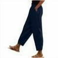 thumbnail image 6 of Admvng Women's Sweatpants Women’s Elastic Waist Solid Casual with Pockets Outing Full Length Pants, Size S-2XL, 6 of 6