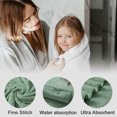 thumbnail image 2 of Beartech 8 Piece Bath Towel Set Green 2 Oversized Large Bath Towels 2 Hand Towels and 4 Washcloths Ultra Soft Fluffy Towel Set, 2 of 6