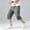 A4-Camouflage Green, variant on Men's Capri Pants Below the Knee Elastic Waist Drawstring Capris Pants with Zipper Pockets Quick Dry Trousers Lightweight Travel Casual Gym Workout Clothing,Beige L