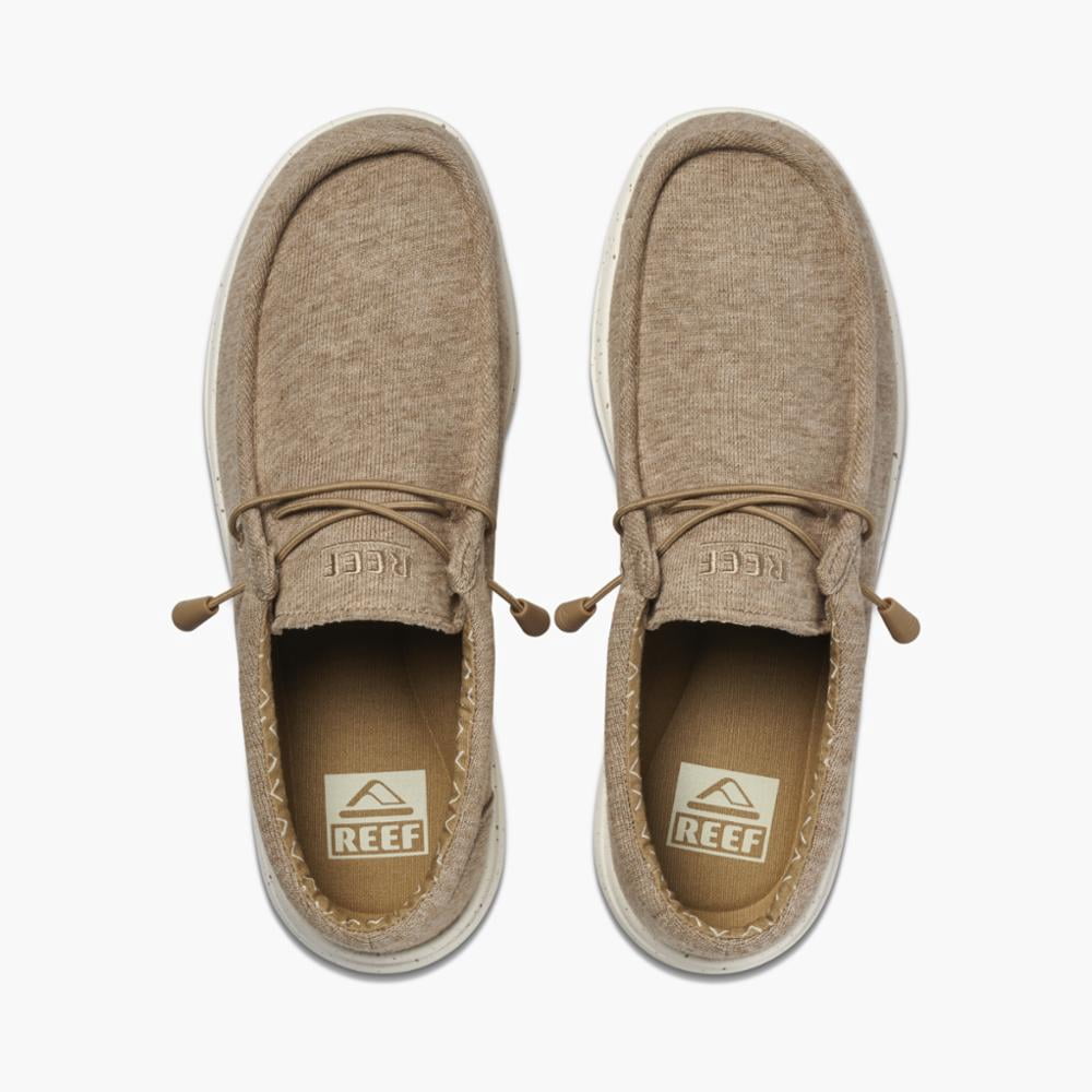 Reef Mens Cushion Coast Tan Textile Loafer Comfort‎ Casual Shoes Size 8 Beach Reef Mens Cushion Coast Tan Textile Loafer Comfort Casual  main image 3