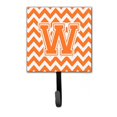 thumbnail image 1 of Letter W Chevron Orange & White Leash or Key Holder, 1 of 1