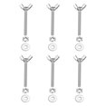 thumbnail image 1 of Uxcell Wing Butterfly Screw, 304 Stainless Steel Wing Nuts and Bolts Machine Fastener Thumb Hand Screw M6-1 x 50 mm, 1 of 7