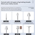 thumbnail image 6 of Zeiwohndc Expert Electric Unguis Care Set 10 Approaches USB Rechargeable Quiet Use, 6 of 11