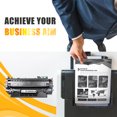 thumbnail image 3 of Catch Supplies 8-Pack Compatible Toner for HP Q5949A 49A Work with 1160 1320 1320n 3390 3392 P2015n P2014 M2727nf MFP Printer (Black), 3 of 8