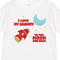 thumbnail image 4 of Inktastic I Love My Grammy to the Moon and Back Boys or Girls Long Sleeve Toddler T-Shirt, 4 of 5
