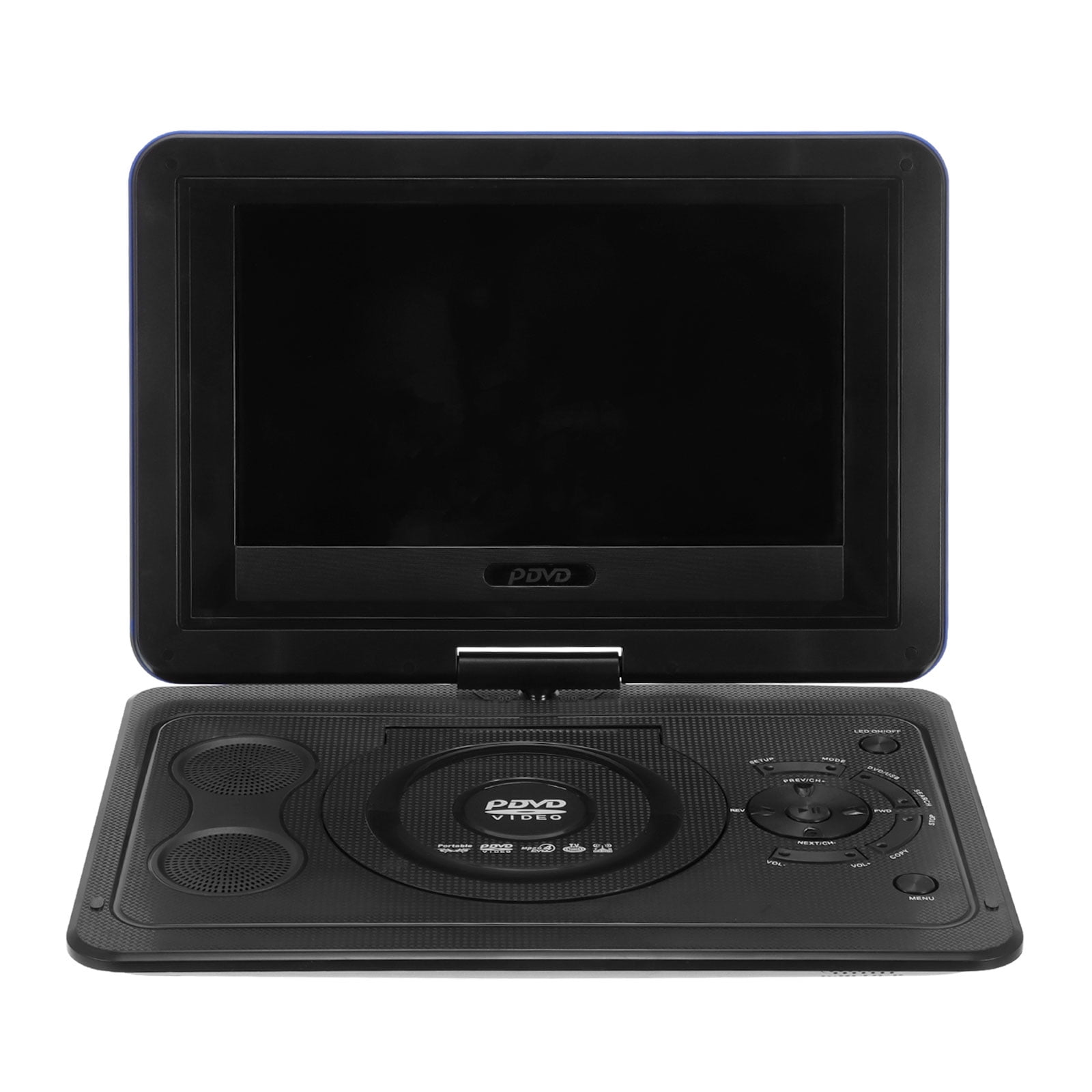 1007b 13 9inch Lcd Display Dvd Player Portable Dvd Machine With Swivel Screen Remote Controller Tv Game Function For Home Office Car Walmart Com