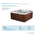 thumbnail image 6 of Amplified 100-Jets 7-Person Lounger Spa w/Bluetooth Stereo and 3 Pumps by Aqualife by Strong Spas, 6 of 17