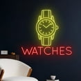 thumbnail image 2 of Handmadetneonsign Watches Led Sign, Hand Watches Neon Light, Fashion Accessory Neon Sign, Studio, 2 of 5