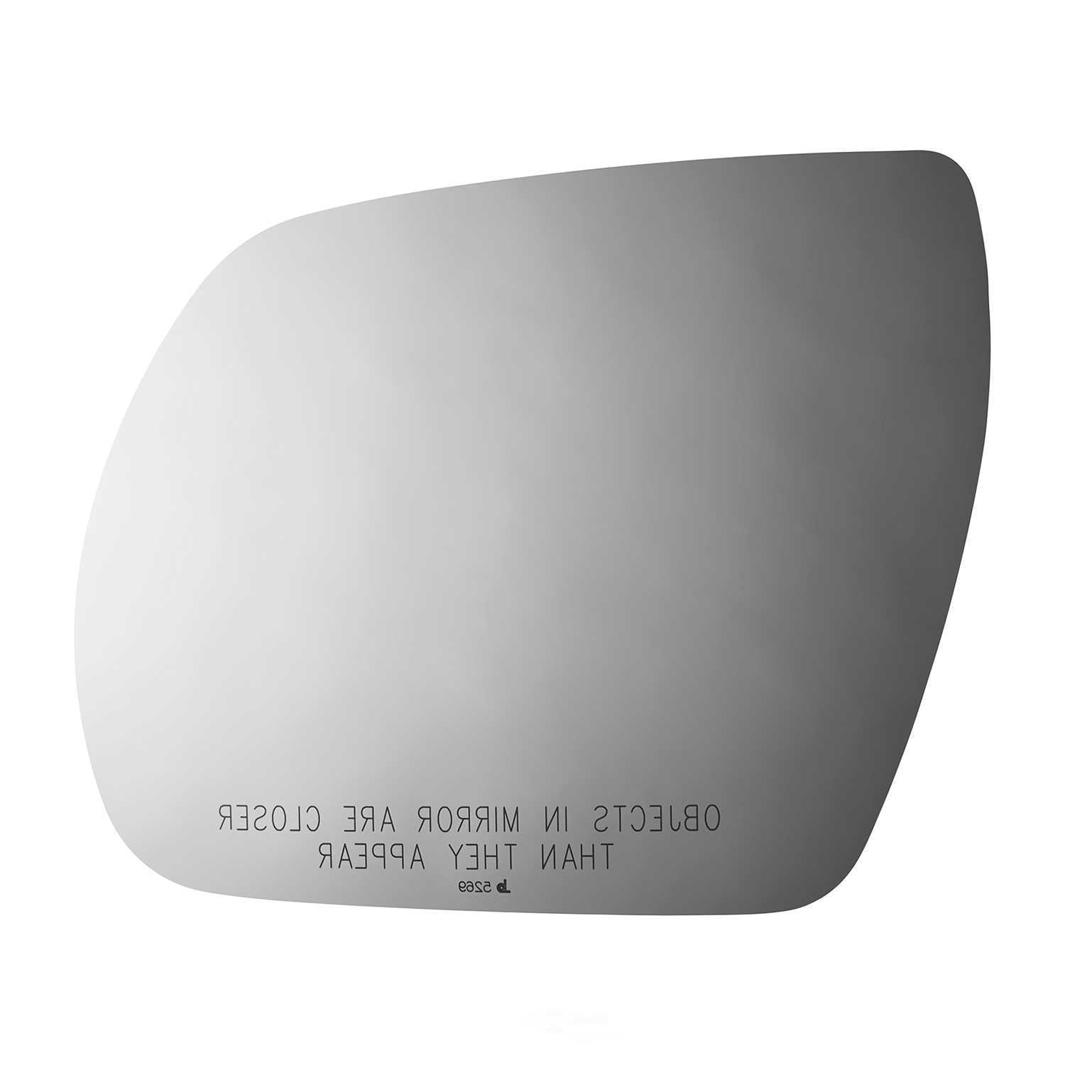Burco Side View Mirror Replacement Glass - Clear Glass - 5269