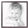 thumbnail image 2 of ArtToFrames 30" x 30" Cherry Picture Frame, 30x30 inch Red Wood Poster Frame (WOM-4095), Pack, 2 of 8