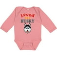 thumbnail image 3 of Inktastic Husky Dog Lover Boys or Girls Long Sleeve Baby Bodysuit, 3 of 5