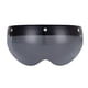 thumbnail image 5 of Visera para casco de motocicleta con 3 lentes a presión, protección para parabrisas, pantalla facial Marrón claro, 5 of 9