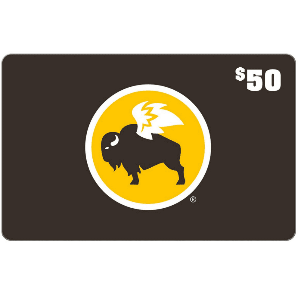 Buffalo Wild Wings 50 Gift Card (email delivery