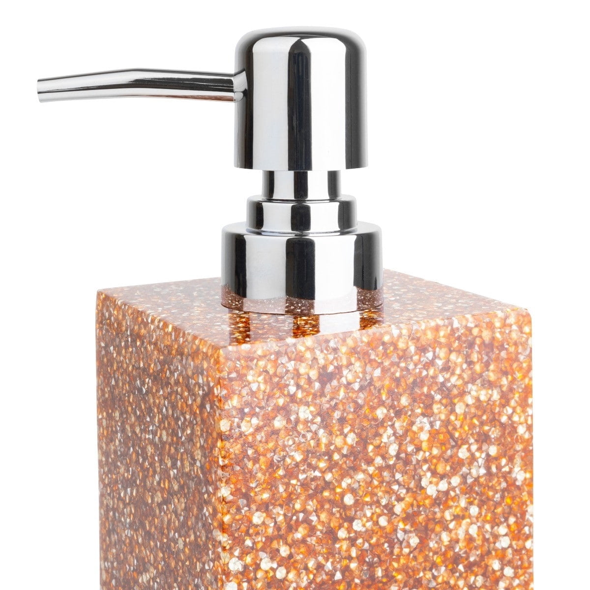Sparkles Home  Luminous Rhinestone Soap Dispenser Topaz