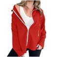 thumbnail image 6 of Luvrsol Womens Sweatshirt Full Zip Sweatshirt Jacket Long Sleeve Coat with Deep Side Pockets S-2XL, 6 of 6