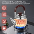 thumbnail image 5 of HLONK Stainless Steel 500ml Kettle Whistle Kettle Large Capacity Electric Kettle, 5 of 5