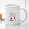 thumbnail image 3 of CafePress - My Sister, My Angel Mug - 11 oz Ceramic Mug - Novelty Coffee Tea Cup, 3 of 4
