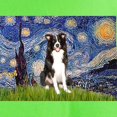 thumbnail image 3 of CafePress - Starry Night Border Collie Light T Shirt - Light T-Shirt - CP, 3 of 4
