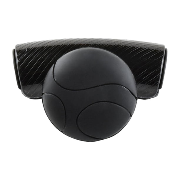 Perilla giratoria genérica para volante, bola con mango eléctrico, fácil de instalar, mango auxiliar auxiliar para barcos, vehículos, SUV y coches Negro