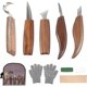 thumbnail image 1 of 10pcs Carbon Steel Wood Carving Tools Wood Carving Tool Set With Hook Knife Professional Carving Knife Wood Engraving Tools For Woodworking -n2908, 1 of 1