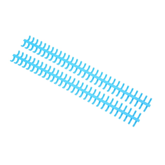 Binding Strip, Wear Resistant Cuttable 10mm PP Plastic 65 Sheet Holdable Binding Tool Rust Proof 30 Hole For Office For Student Blue