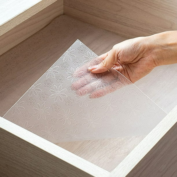 Pack 2 Tiroirs Coulissants Cuisine Adhésifs Gris Foncé - Organisateur Placard Extensible 32-52cm