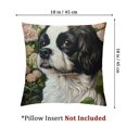 thumbnail image 4 of Set of 2 dogs flowers plants Pillowcases, Double-Sided Print Home Furnishing Mother's Day, 4 of 8