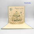 thumbnail image 2 of 3D Pop Up Birthday Cake Happy Birthday Greeting Card, 2 of 3