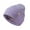 Light Purple, variant on Joernso Kids Autumn Winter Knitting Hat Brimless Solid Color Thickened Fleece Lining Beanie Hat Boys Girls Hat Headwear