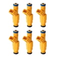 thumbnail image 4 of 6 Inyectores De Combustible M02710x6, Pieza De Reparación Premium Para 4.0L, 4 of 8