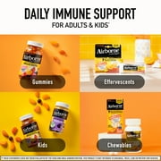 Airborne 1000mg Vitamin C Immune Support Chewable Tablets, Multivitamin Supplement, Citrus Flavor, 96 ct