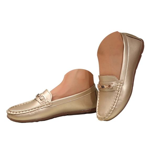 YLYL Women's Suede Leather Penny Loafer Slip on Comfort Casual Business Work Moccasins Flats Shoes