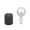 Silver Color, variant on AOOOWER Professional Aluminum Adapter 1/4 Inch 17mm Ball Joint Stable Device Mounting