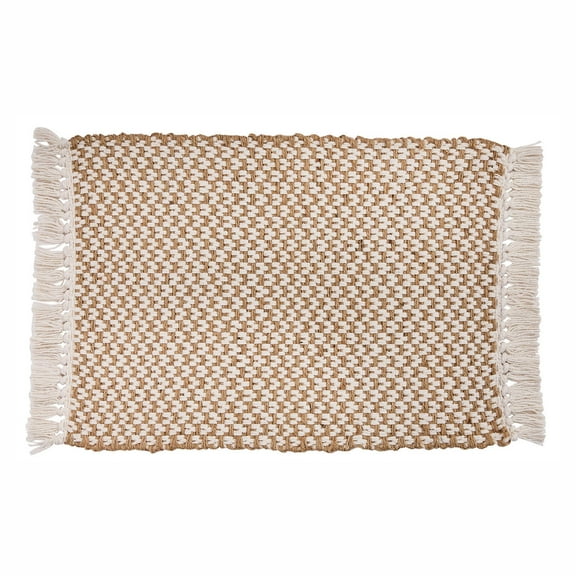 Split P Tiki Brown Tassle Placemat Set of 4