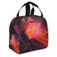 thumbnail image 2 of ZNDUO Reusable Lunch Bag, Insulated Lunch Bag for Women Men - Abstract Minimalism Colorful Tote Lunch Bag, Picnic School Work Office, 2 of 9