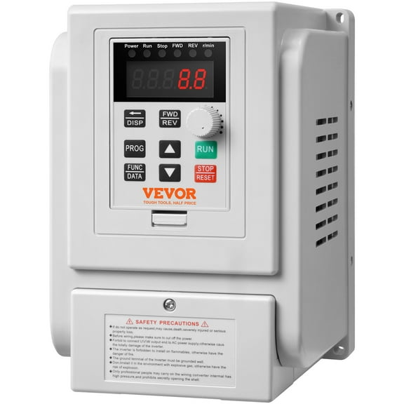 Uimoso 5HP 4KW 220V Variable Frequency Drive VFD for 3-Phase Motor Speed Control