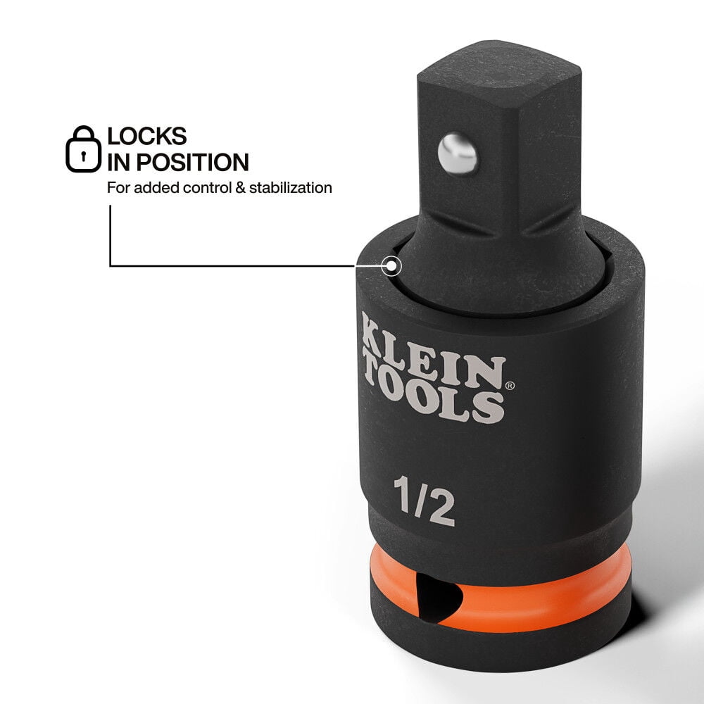 Klein Tools Swivel Impact Wrench Adapter Set 2 Pieces