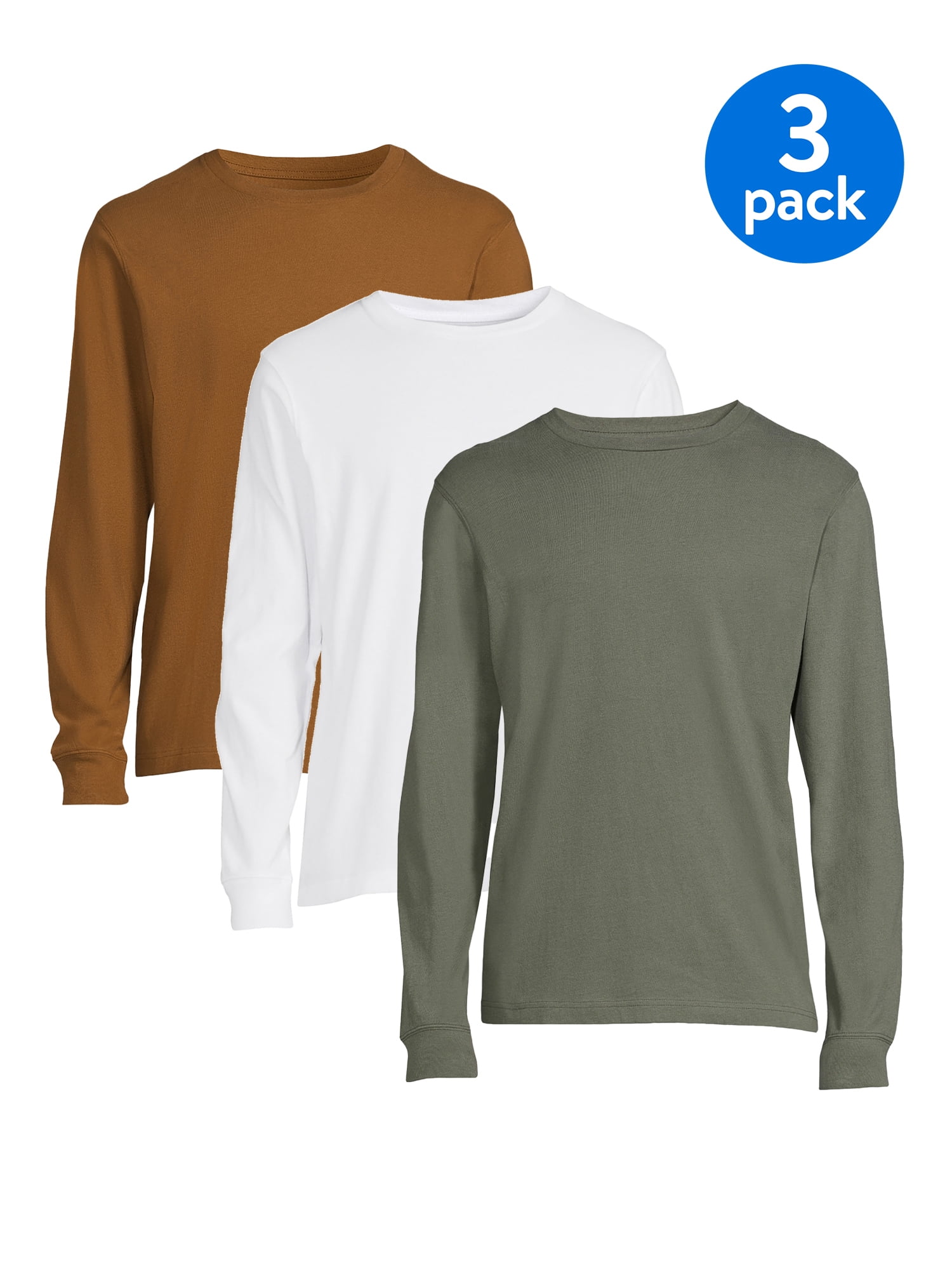 george crew neck long sleeve tee
