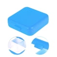 thumbnail image 3 of Unique Bargains 1 Pc 4 Grids Single Layer Pill Case Portable for Travel Blue, 3 of 6