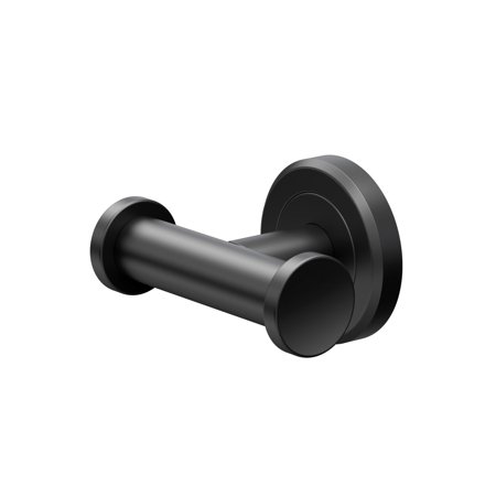 

Gatco 4245A Latitude² Wall Mounted Double Robe Hook - Black