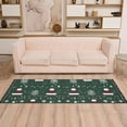 thumbnail image 2 of Yayeee Runner Rug for Bedroom 2'x6' Machine Washable Hallway Non Slip Mat, Christmas Santa Hats, 2 of 8