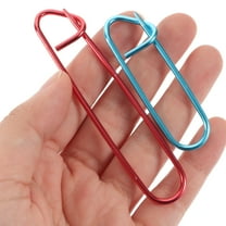 BESTOYARD DIY Stitch Holders Stitch Holders for Knitting Assorted Color Aluminium 50pcs