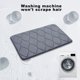 thumbnail image 5 of Fiudx Ofertas flash del día Alfombras rectas, tapetes para dormitorio, sala de estar, baño, tapetes antideslizantes absorbentes, tapetes de cocina, alfombras de baño lavables a máquina, 5 of 7