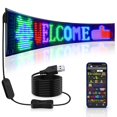 thumbnail image 1 of Cartel LED Rayhome 27 x 13,5 cm USB Bluetooth con app, 1 of 7