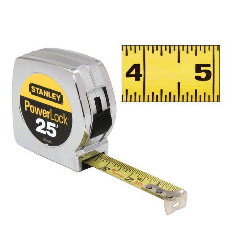 Stanley ST33425 25' PowerLock ll Tape Rule 1" Wide