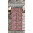 thumbnail image 3 of Ambesonne Moroccan Quilted Bedspread Set 2 Pcs, Nature Inspired Curvy, Twin Size, Multicolor, 3 of 3