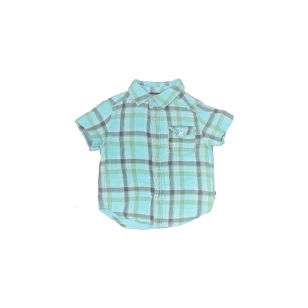 

Pre-Owned Lucky Brand Boy s Size 2T Short Sleeve Button-Down Shirt