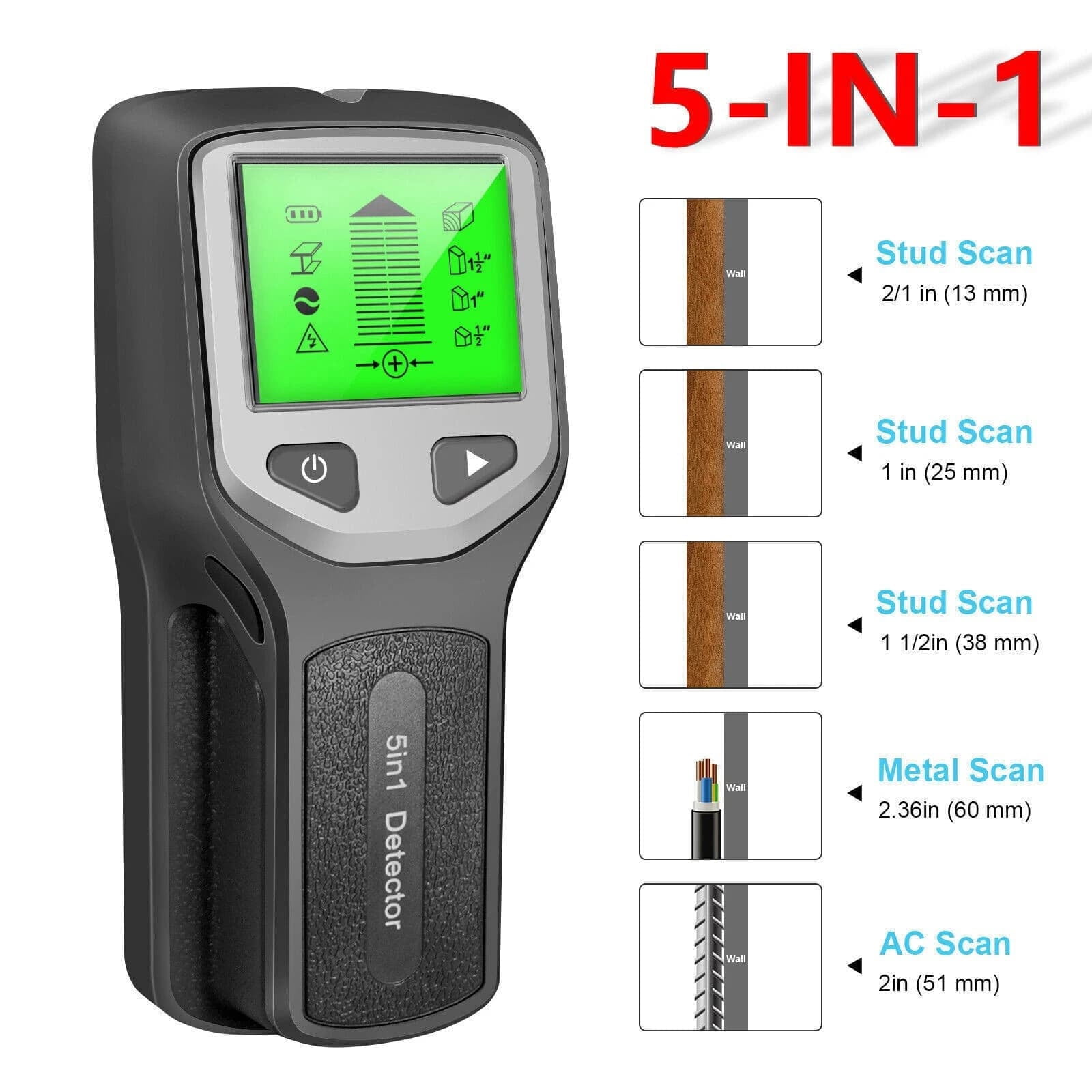 CSYANXING High Sensitivity Wall Scanner With Indicator Bars For Garage Shelf Photo Frame Household Mounting Safety Detection Parts