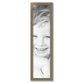 thumbnail image 2 of ArtToFrames 10" x 41" Aged White Gold Picture Frame, 10x41 inch Silver Wood Poster Frame (WOM-2036),  Pack, 2 of 7