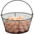 thumbnail image 2 of Little Giant Large Metal Wire Egg Basket for Collecting Chicken Eggs, Black, 2 of 3